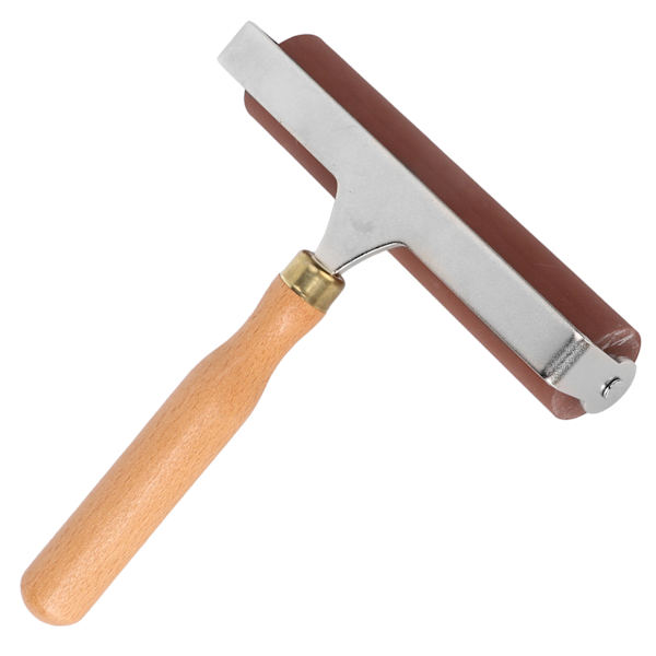 Brayer Myk Fleksibel Solid Slitesterk Elastisk Gummirulle for Trykk Scrapbøker 15cm