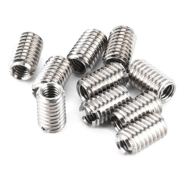 10 kpl Kierrekorjaussisä Naaras M4x0.7 Uros M6x1.0 Alennusmutteri 303 Ruostumaton teräs tietokoneille Lamput Molds Mekaaniset laitteet
