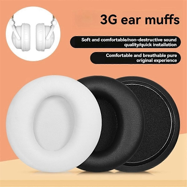 Korvatyynyt Brookstone Cat Ear Dance -kuulokkeille, korvatyynyn suojus A