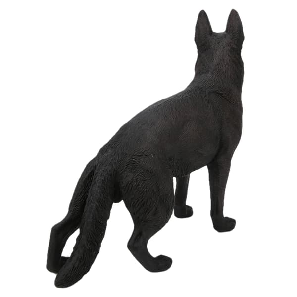 Schæferhund Model Ornament Høj Simulation Hund Model Legetøj Dekoration884