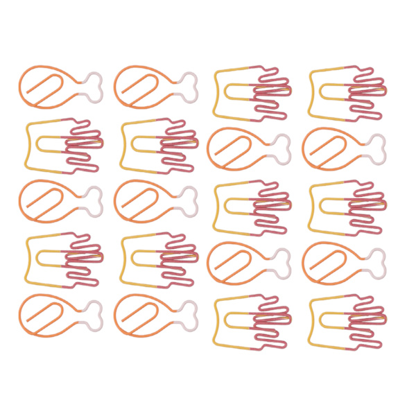100 st Kids Gems Söta Chips Drumstick Elektropläterad Metall Multi Purpose Cool Gem för Dokument Papper