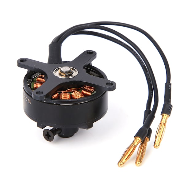 2206 Metal Black 1450KV 20A Adapter ESC RC Borstlös Motor för Radiolink A560 Fast Wing Ersättning Svart