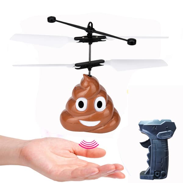 Handflygande bajs RC flygplan Mini induktionsupphängning fjärrkontroll flygande drönare