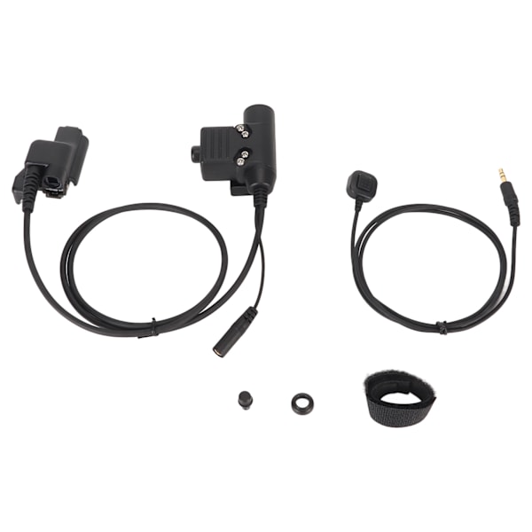 U94 PTT Adapter Holdbar Bærbar Military Intercom Headset Adapter til MOTOROLA XTS2500