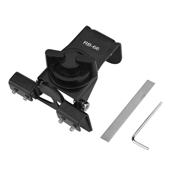 Rostfritt stål Bil Fordon Mobil Antenn Clip Bracket Hållare Mount Base