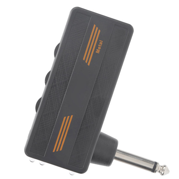 Plug Amp Elektrisk Gitarr Hörlursförstärkare Laddningsbar Portabel Distortion Effekt CA‑101