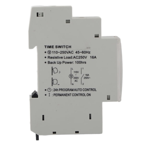 SUL180 24‑Hour Time Switch High Accuracy Automatic Timer Switch with Indicator Light 110‑250V