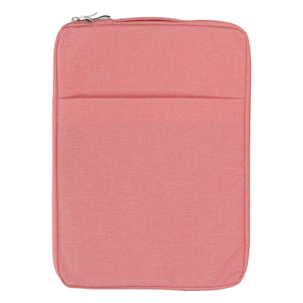 Laptopfodral 15,6 tum 39x29x2cm Dubbellager Design Polyester Case för bärbar dator för OS Laptop Pro för HP för DellPink