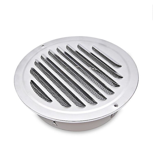 Rustfrit Stål Luftventil Kugle Fortykket Ventilationsrist Vægmontering Emhætte Udstødningsdæksler Badeværelse Køkken Ventilationsåbninger Ventilator Og Beluftere (160mm)