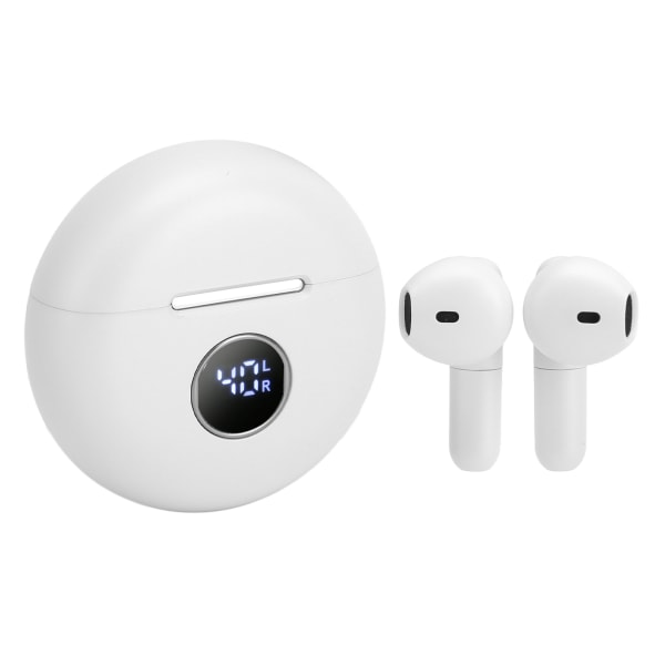 Bluetooth Gaming-øretelefoner Kompakt HiFi-lyd Trådløs gaming-øretelefon til Huawei til IOS Hvid