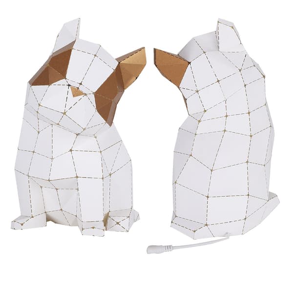 Boardattack Papercraft Kit Handgjorda DIY USB-drivna pedagogiska leksaker för barn