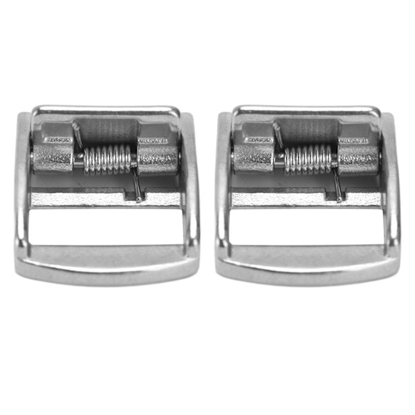 2st Pressspännen 316 Fjäderlåsspänne i rostfritt stål Lätt vävspännare 27mm