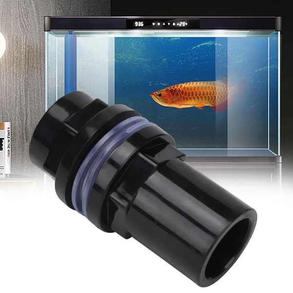 5 st/set PVC Akvarium Vattenrörskarv Rak Röranslutning Akvarietillbehör (25mm)