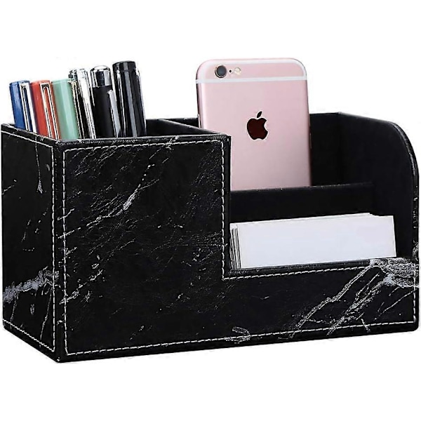 Pencilholder (Sort marmor)