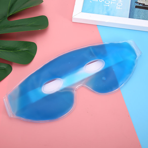 Kølende gel is øjenpleje maske afslappende lindring sovende børns pandebånd med ispose