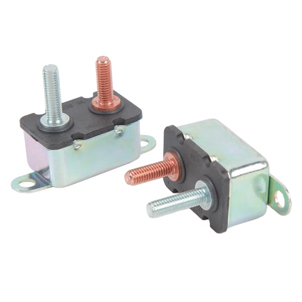 Automatisk Nulstil Afbryder 12V 24V Stud Bolt Afbryder til Bil Skib 20A