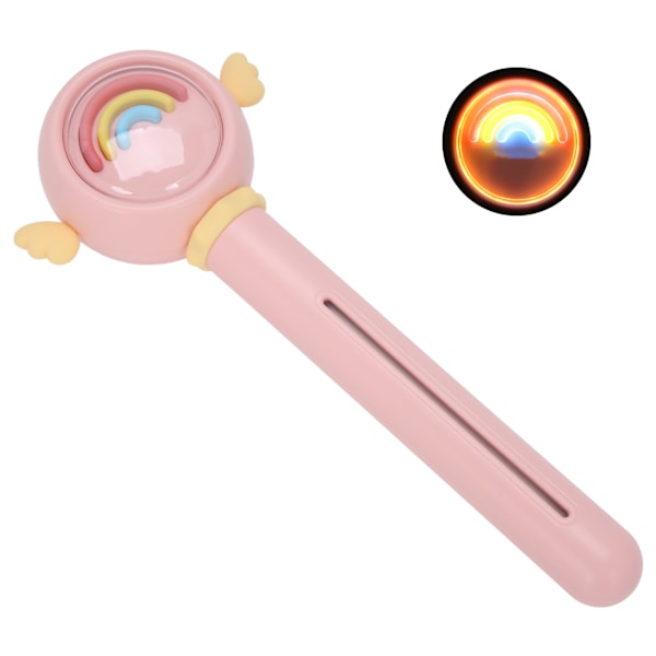 Mini Face Mist Maker Sød tegneserie USB bærbar luftfugter diffuser til hjemmekontor Pink