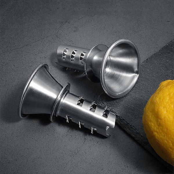 Manuel Juicer, Orange Citron Lime Sølv Rustfrit Stål Juicer Køkkenredskab