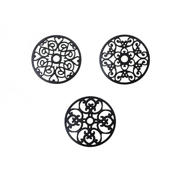 Silikon Trivet Matte - Varmebestandig Gryteunderlag for Bord og Benkeplate