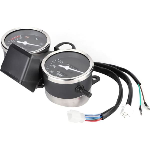 Suzuki GN125 speedometer med kilometerteller og turteller