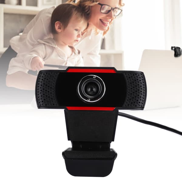 USB Konference HD Webcam Kamera med Mikrofon til Desktop Laptop Computer