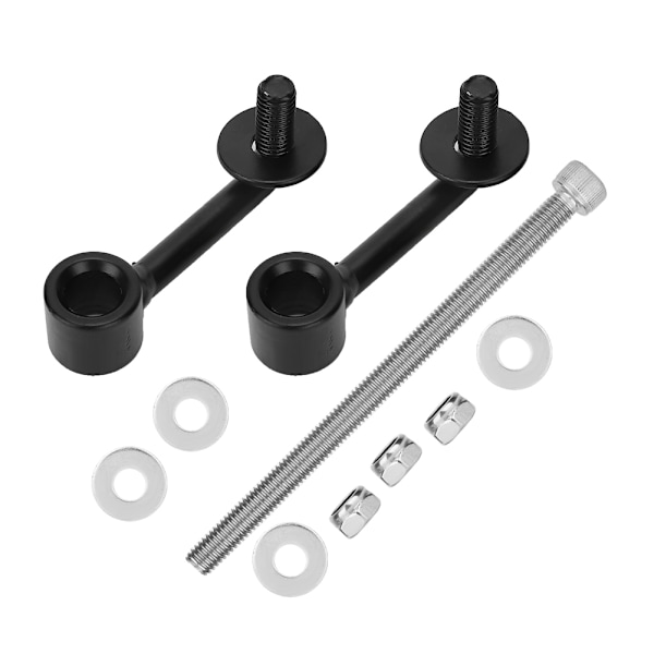 Musta billet-moottoripyörän bensatankin nostokitti sopii Sportster Nightster Iron 48 72 XL883 XL1200