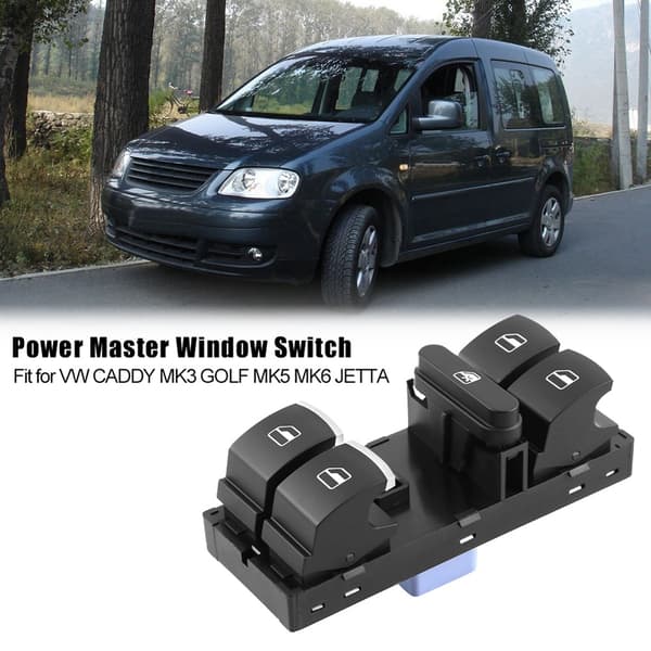 Hovedafbryder til el-ruder til VW CADDY MK3 GOLF MK5 MK6 JETTA - 5ND 959 857