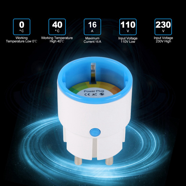 NEO COOLCAM NASWR01ZE Zwave Remote Socket EU Plug Work for Smarthings Vera Zipato Iris Wink Alarm 110230V (EU 868.4MHz)