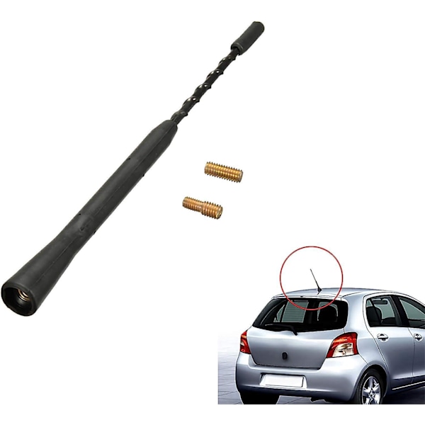 Universal bil AM FM radiosignalantenne erstatning 16\" automatisk radioantennemast