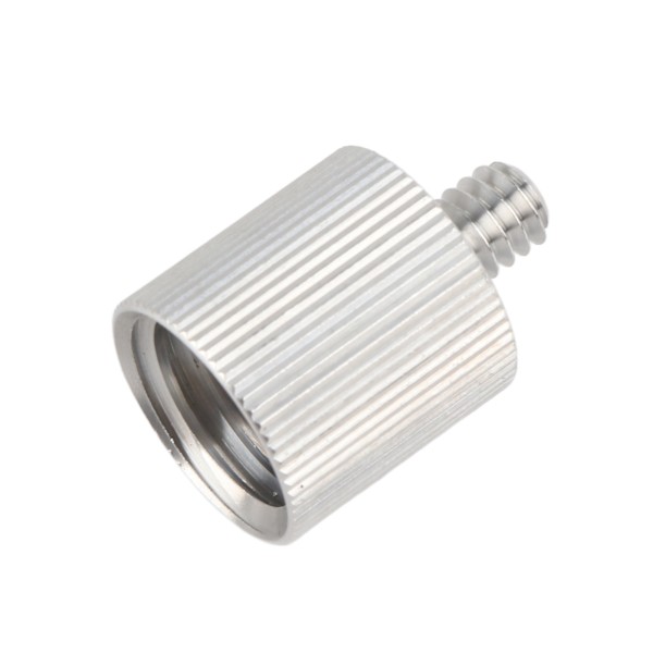 1st Laser Leveler Stativ Adapter Konverteringskontakt 5/8in till 1/4in Bracket Tillbehör-silver