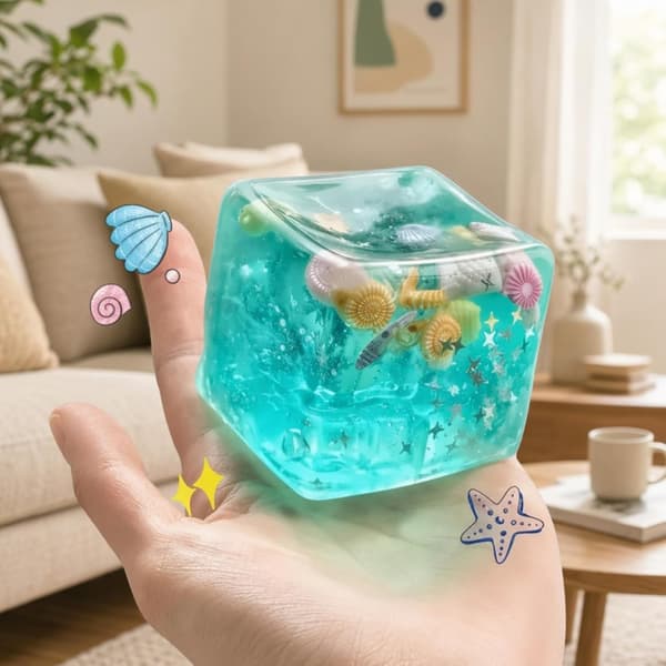 8-pack Mystery Squishy Box, Blind Box Stressavlastande Fidget-leksaker, Sensorisk förpackning Kreativ festgåva, Långsamt stigande Squishy