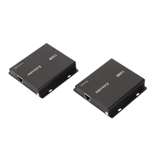 150M HD Multimedia Interface Extender 1080P 60Hz 148.5MHZ 1Gbps Støtte 3D EDID POC-funksjon HD Extender Adapter 100-240V EU-plugg