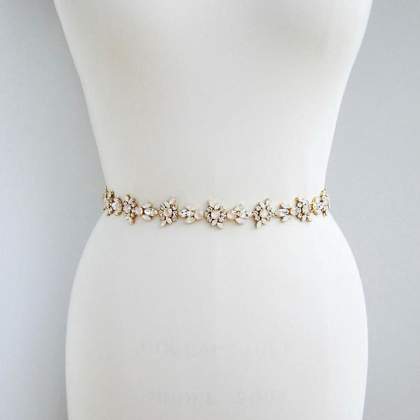 Handgjord Rhinestone Brudband för Brud och Brudtärnor