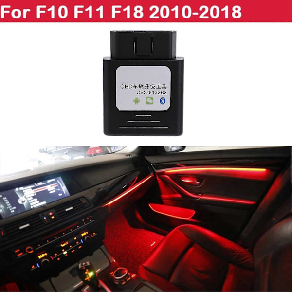 Bil Ambient Light OBD-kodning kompatibel med A//GLC/GLA//CLA-klass - A3/A4L/A5/A6L/A7/A8L/Q2L/Q3/Q5/Q5L/