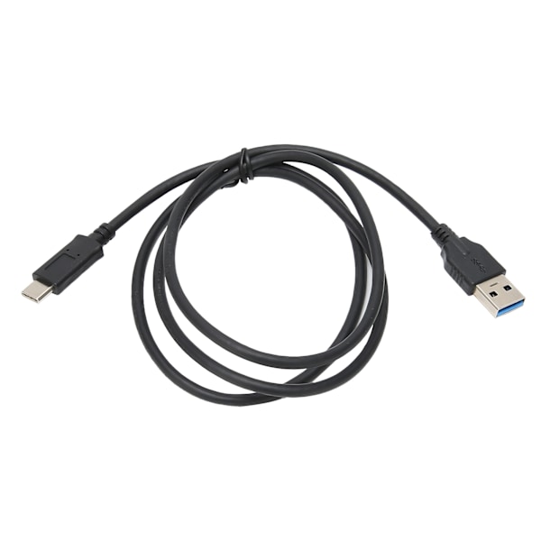 Ladekabel Svart PVC 1 Meter Rask Hastighet TypeC USB3.1 til USB3.0 Laderledning