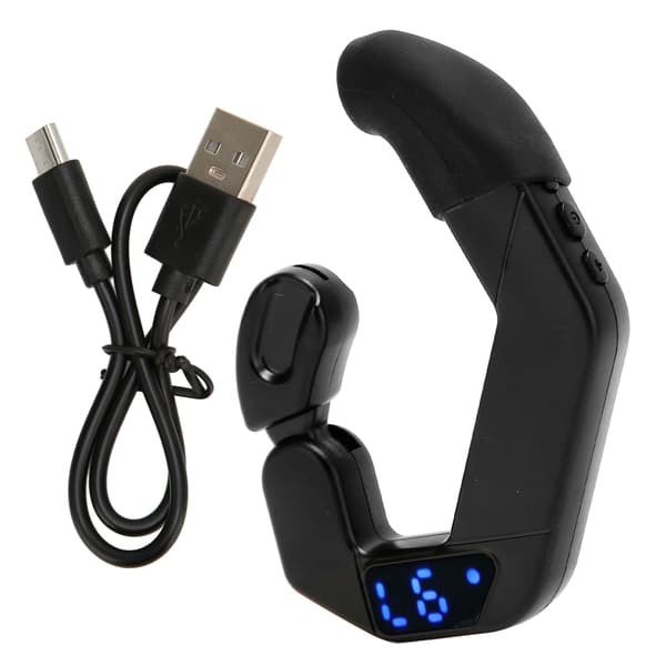 Bluetooth Øretelefon Multifunktionel Stilfuld HiFi Stereo Trådløst Sportsheadset med LED Strømdisplay