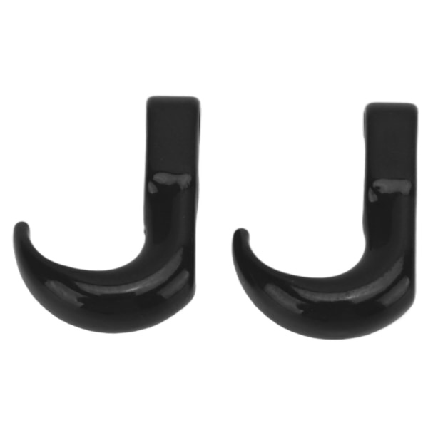 2 stk. RC metallstøtfanger tilhengerkrok sigd autentisk redningsbilkrok for Axial SCX24 1/24 svart