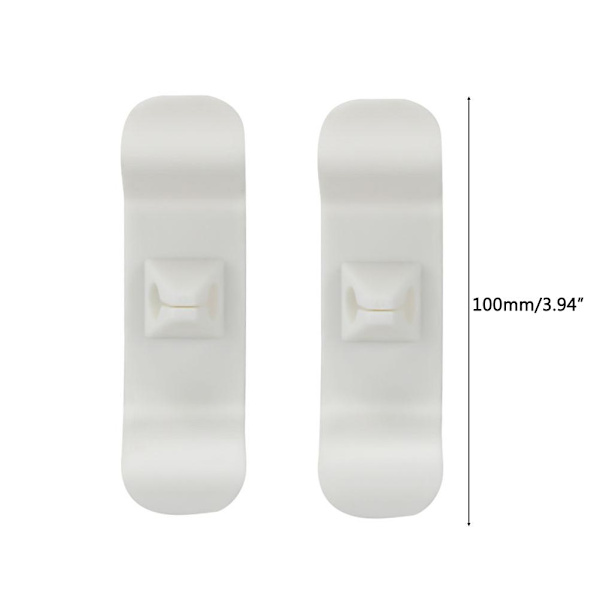 2 stk ledningsorganisator for kjøkkenapparater, ledningsholder i plast, kabelorganisator for små husholdningsapparater, mikser, blender, kaffetrakter