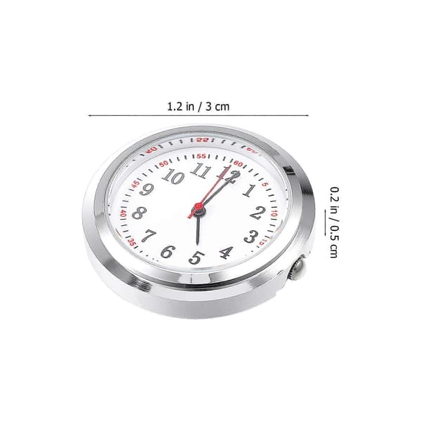 Pocket Watch Dial for DIY Use 6 Pcs Quartz Clock Accessories