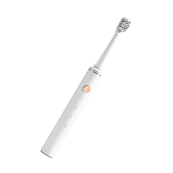 Power tandborste USB laddning Mjuk borst Vuxentandborste Tandrengöringsborste 2 växlar Justering Vit
