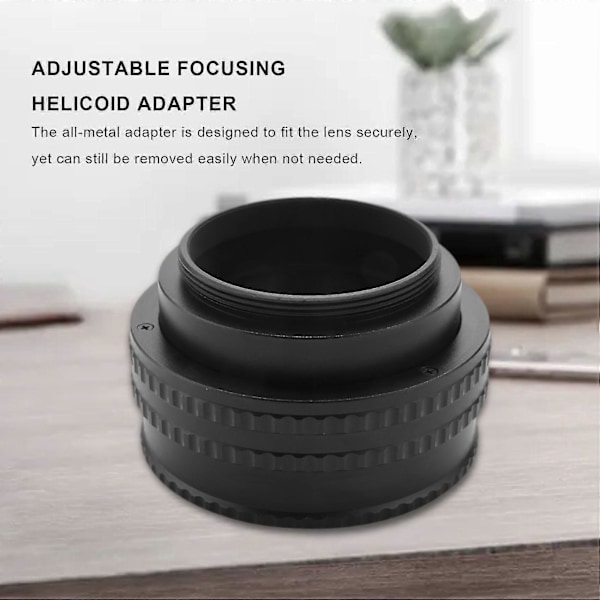 Hot M42 Till M42 Objektiv Justerbar Fokuserings Helicoid Makro Tub Adapter - 17mm Till 31mm