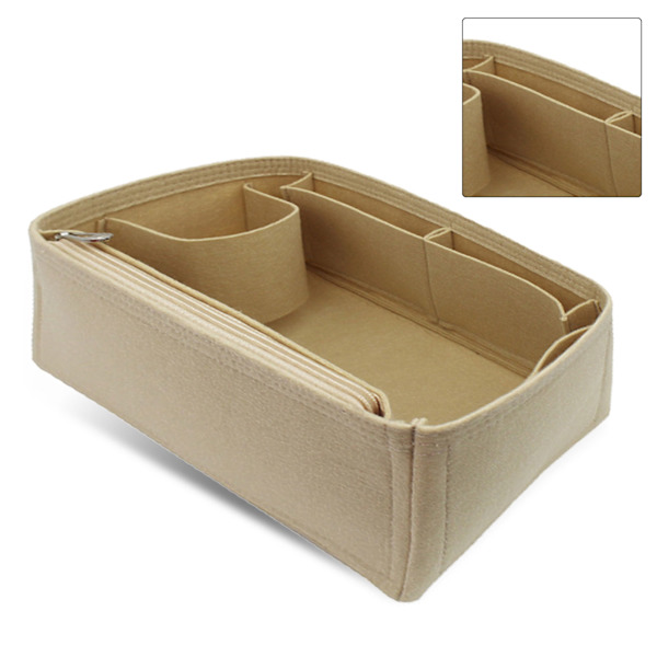 Tote taskeindsats til Speedy25 30 35 Multi Compartment Opbevaring Stereotype Filt Taskeindsats Type 35 (16x33x17cm)