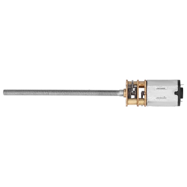 DC 6V lineaarivaihteistomoottorin lyijyruuvivaihdelaatikko M3x55mm 90 rpm kodinkonerobotille