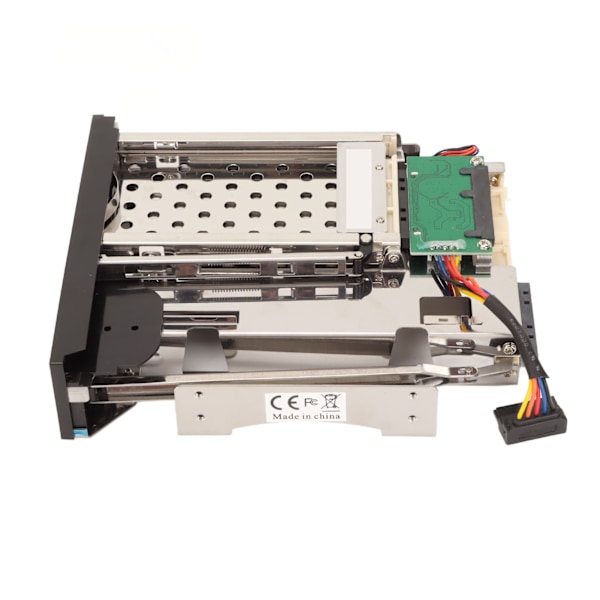 2,5 tommer 3,5 tommer intern HDD-kabinet dobbelt skuffe 6 Gbps hot-swappable god varmeafledning bakkefri HDD mobil rack bur
