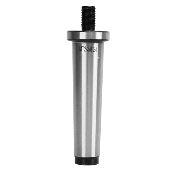 2MT skaft til 3/8in 24 gjenget borechuck-dor herdet Morse Taper MT2-adapter