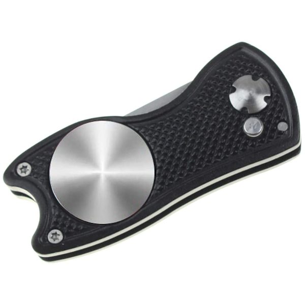 Bärbar Golf Divot Tool Golf Green Reparation Pitch Fork Ball Marker Träningsverktyg