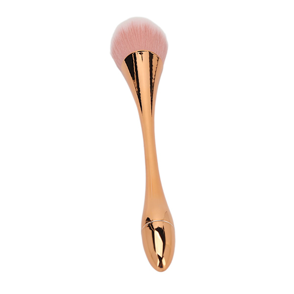 Kynsien pölynpuhdistusharja Pehmeä Art Puuterin poisto Manikyyri tee-se-itse työkalu meikkiin Beauty Rose Gold