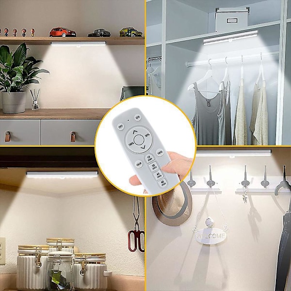 Langattomat himmennettävät LED-kaappivalot liikeanturilla