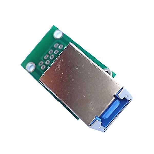 5 x USB3.0 B Typ Hona Adapterplatta Kontakt Testuttag Breakout Board