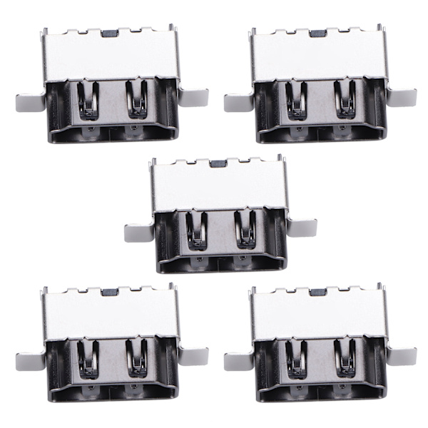 5 st 1080P HDMI-spelkonsoluttag Gränssnittskontakt Portutbyte för Xbox One X